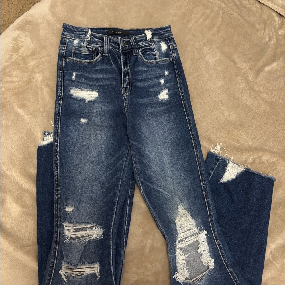 Flying Monkey Women’s High Rise Flare Jeans